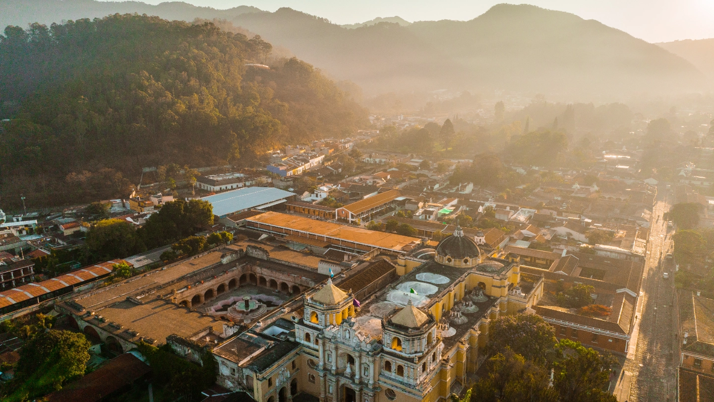 A cityscape of a latin american city image