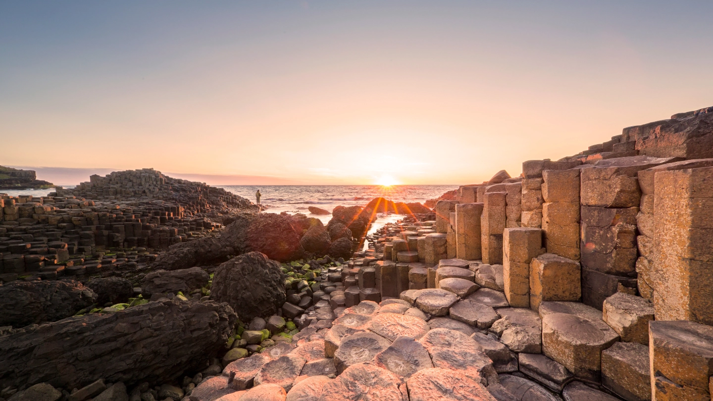 The Giant's Causeway of Ireland's coast image